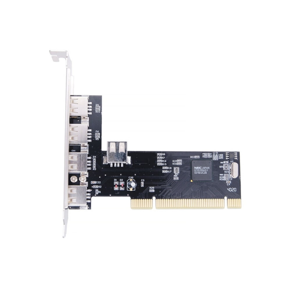 Usb Expansion Card 5Port Pci To Usb2.0 Expansion Usb2.0 Pci Expansion Card High Speed Data Transfer For Desktops 9336866626643