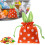 Sacs en tissu à cordon de serrage lapin de Pâques 1