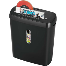 Paper Shredder - 10-Sheet Cross Cut with 3.43-Gallon Basket for Home Office