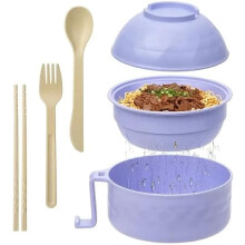 Set di ciotola per ramen con bacchette (1 pezzo)