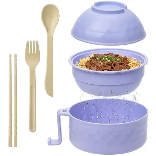 Set di ciotola per ramen con bacchette (1 pezzo)