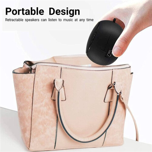 2X  Speaker Portable Rechargeable Travel Speaker with Aux Input Wired 3.5mm Headphone Jack 1
