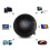 2X  Speaker Portable Rechargeable Travel Speaker with Aux Input Wired 3.5mm Headphone Jack 4