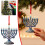 Enfeite de Menorá de Hanukkah Estrela de Davi Floco de Neve 1