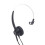 Cuffie cablate monaurali USB-A a USB-C con jack da 3,5 mm nere 9