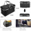 (Navy) Foldable Picnic Basket Insulated Picnic Basket 2