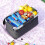 (Navy) Foldable Picnic Basket Insulated Picnic Basket 5