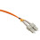 kenable OM2 Orange Fibre Optic ST SC 50 125 Duplex MM Patch LSZH Cable 1m 5