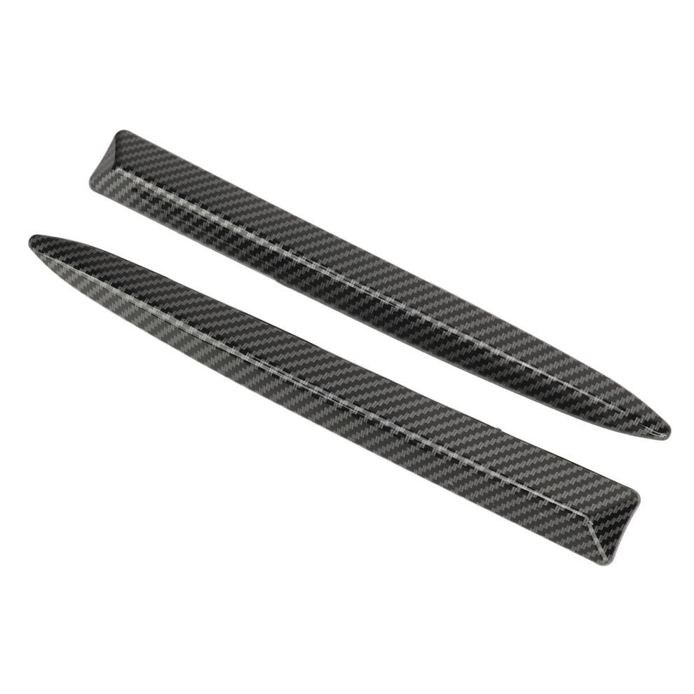 Fiat 500 Upper Bumper Trim Carbon 07-15 7055741254710