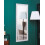 Beliani Wall Mirror BENON 50 cm 130 cm Off-White 2