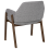 Beliani Set of 2 Dining Chairs ALBION Fabric Grey 10