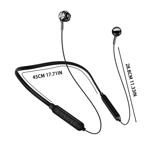 Bluetooth 5.0 Sport Headset Halsrem Stil 1