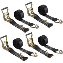 Hochleistungs-Ratschengurte 2" x 20ft 4er-Pack mit Doppel-J