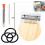 Kit de telar de punto con 28 ganchos de madera 1