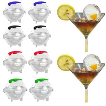 Spherical Ice Cube Mold – 8-Piece Set with Lid