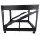 kenable Flat Packed 6U Open Data Cabinet Desktop/Floor Mount 19 inch Depth 482mm 4