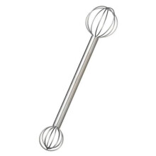 Kaksinkertainen miso-sekoituslusikka, 304 ruostumatonta terästä, 1 ja 2