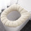 Solid-Colour Toilet Seat Cushion, Washable & Non-Slip 1