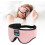 Bluetooth-sömnmask med 3D-ljusblockerande hörlurar, rosa 1