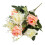 Ramo de rosas artificiales rosa empolvado (1 unidad) 1