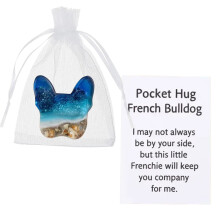 Cute Animal Pocket Hug Ornaments – Pet Memorial Hanging Decor for Christmas, Anniversary, Valentine's, Birthday (D)