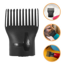 Acessório de pente para secador de cabelo, preto, 5 peças