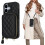 Θήκη πορτοφολιού crossbody για iPad17PU από δέρμα με φερμουάρ 1