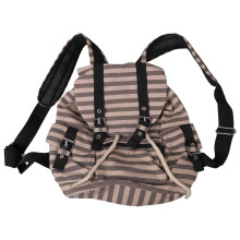 Large Capacity Backpack Korean Styles Casual Daypacks Student School Bag Retro Stripes Backpack Travel Backpack for Teens