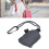Large Reusable Gray Grocery Bag with Hook, Foldable & Washable 1