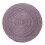 Runde, waschbare Platzsets, helllila, 38 cm (15 Zoll) 1