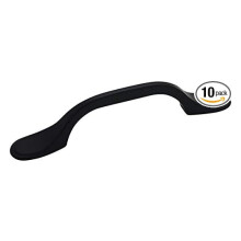 Cabinet Pulls Flat Black 10 Pack 5 Inch Length 3 Inch Center