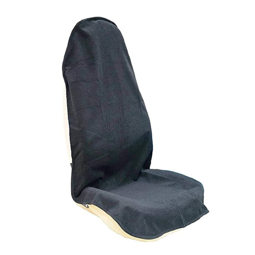 Car Seat Cover Protector Front Seats Waterproof 1 Black 908436460972
