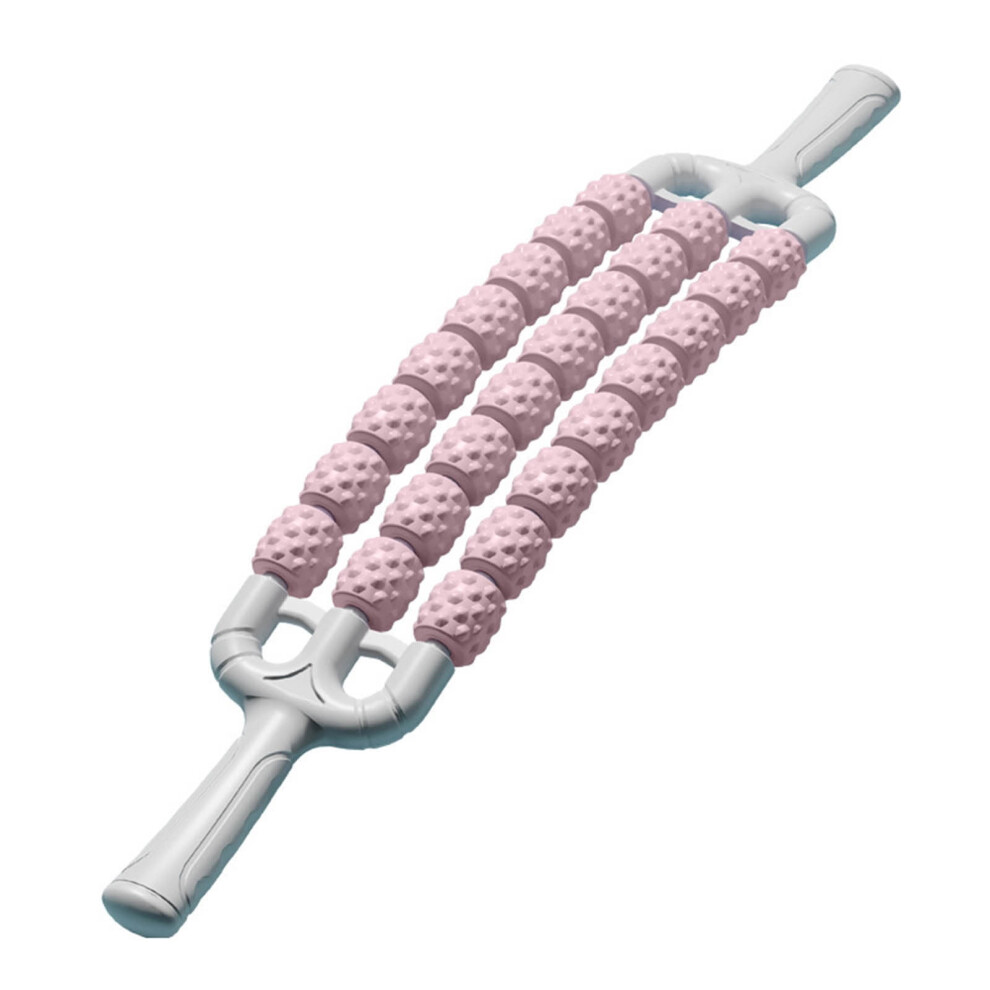 Bendable Muscle Massage Roller Stick for Deep Tissue Recovery and with 24 Trigger Point Beads