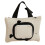 Pouch Fliuch Béar Bróidnithe – Cadás, 17x21cm 1