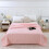 Kul polyesterteppe 100x150 cm rosa 1