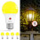 A19Żółta żarówka LED Bug Light Dusk to Dawn4Pack 1