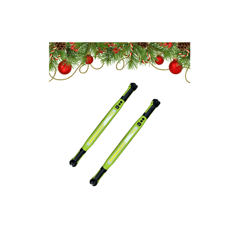 2500Lm Magnetic Work Light Â Rechargeable Led Bar, Strong Magnet, Portable Under-Hood Light For Garage/Shop/Detailing Â Green, 2Pc, Compatible 9178400070068