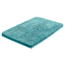 Tapete de banheiro felpudo de microfibra 20x30 polegadas