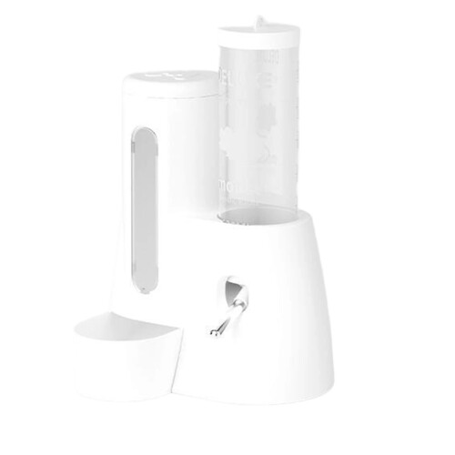 2-in-1 hamsterin syöttölaite ja vesipullo, 300ml + 125ml