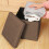 Storage Ottoman Linen Fabric Thick Foam Seat 18 Inch 1