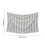 Plus Size Badehåndklæde – Koralfleece, 32x63 3