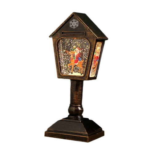 Carillon natalizio ornamentale con luce LED calda e 8 2
