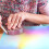 Hobbypapirark assorterede farver 10 ark 2