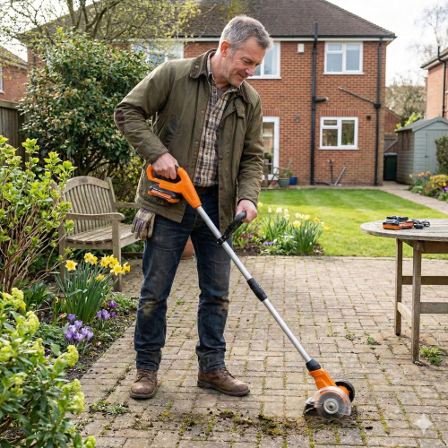 Lazy-Weeder V2 - Cordless Weed Removal Brush 1