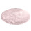Fluffy, raggete, rundt teppe, ultramykt, vaskbart 2