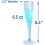 Blå Glitter Champagnefløjter 30 stk. 3