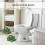 Ceramic Turtle Toilet Bolt Covers, Green, 2 or 4 pcs 5