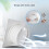 4-Inch Bathroom Exhaust Fan Wall-Mounted 4