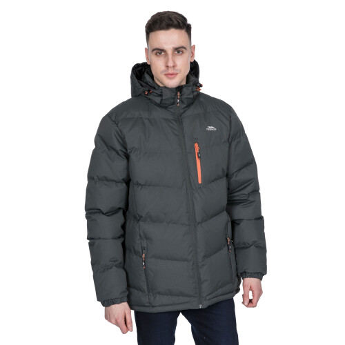 Trespass (3XL, Ash) Trespass Men's Casual Padded Jacket - Blustery 2