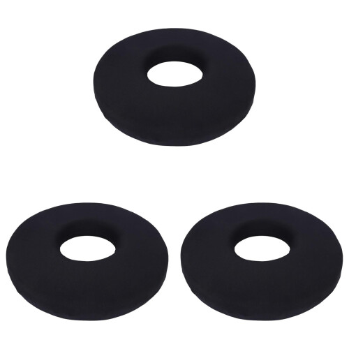 Ortopædisk Donut Sædehynde Memory Foam 3-pak
